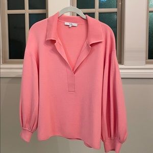 NWOT Tibi Pink Soft 100% Wool Sweater. Women’s M